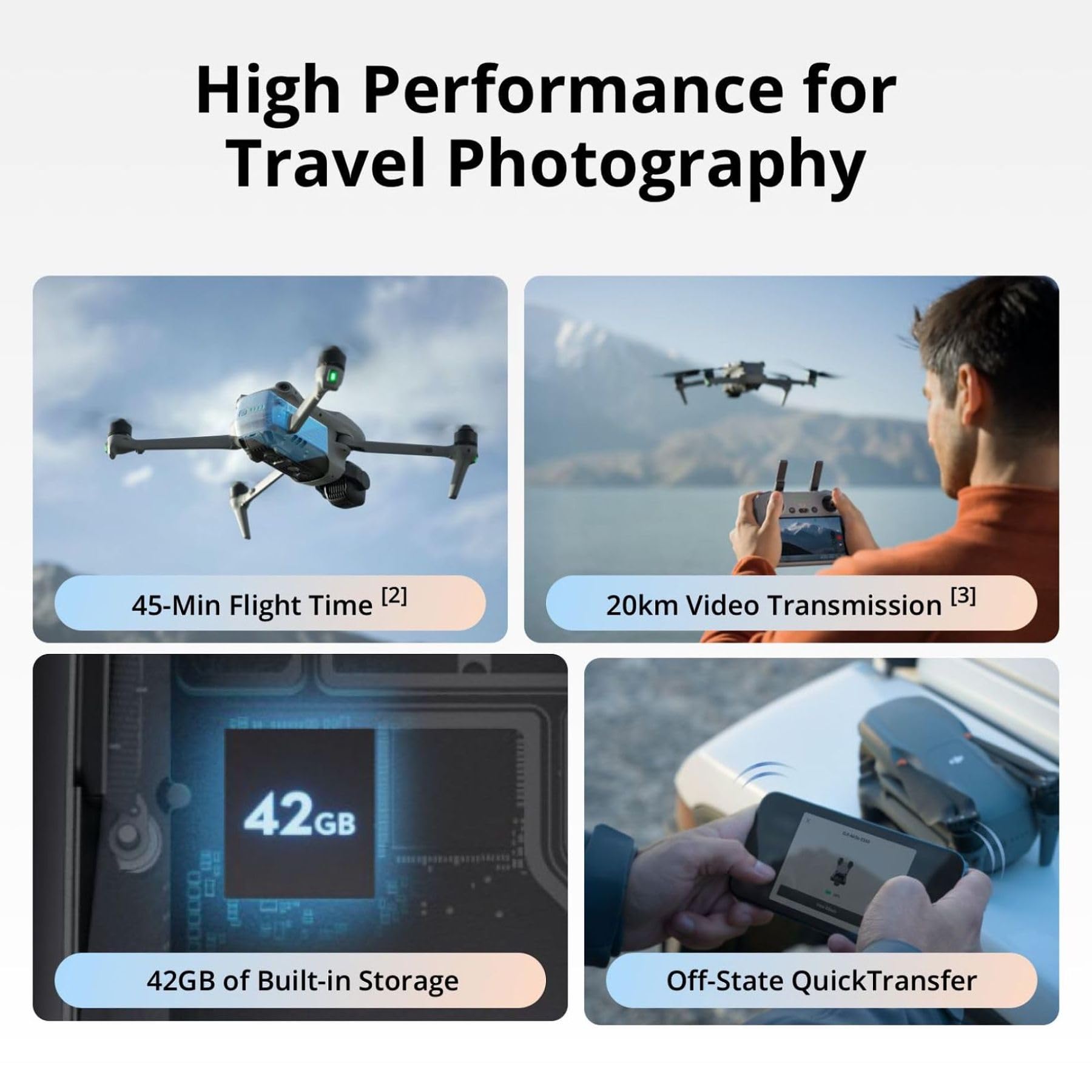 Amazon.com: DJI Air 3S Fly More Combo (RC-N3), Drone with 1